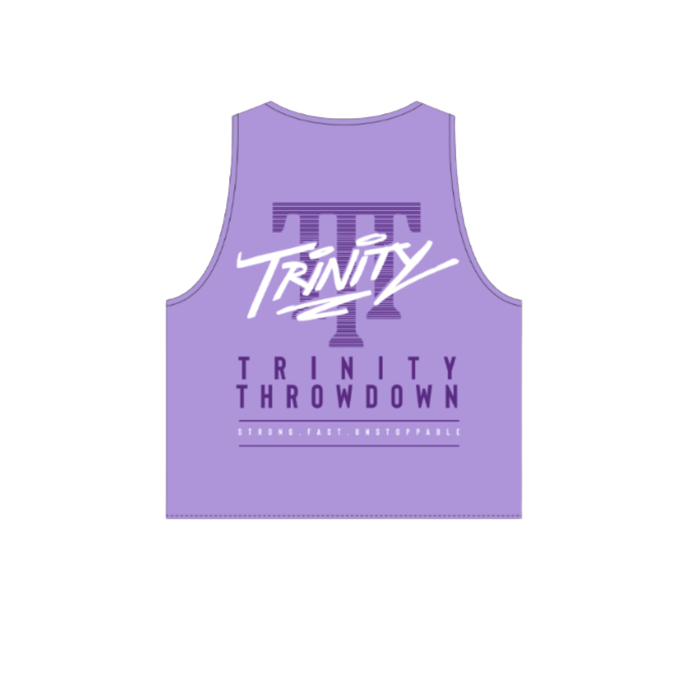 Trinity Throwdown Cropped Singlet